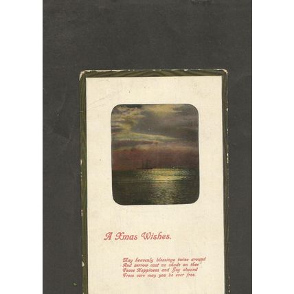 Genealogy Postcard Mrs F Evans 1 Rookery Terrace Stafford Road Bushbury W Mids