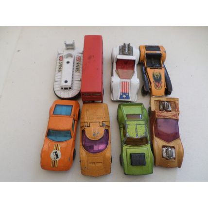 Vintage x 8 - Matchbox - Superfast - Includes London Bus and Hovercraft
