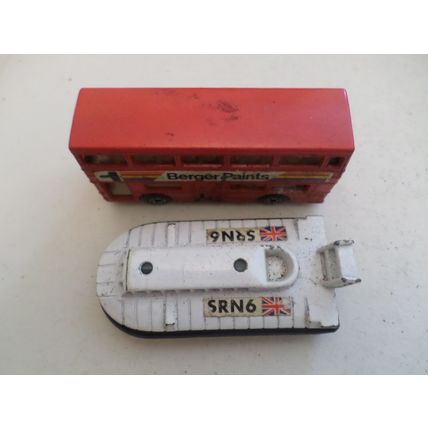 Vintage x 8 - Matchbox - Superfast - Includes London Bus and Hovercraft