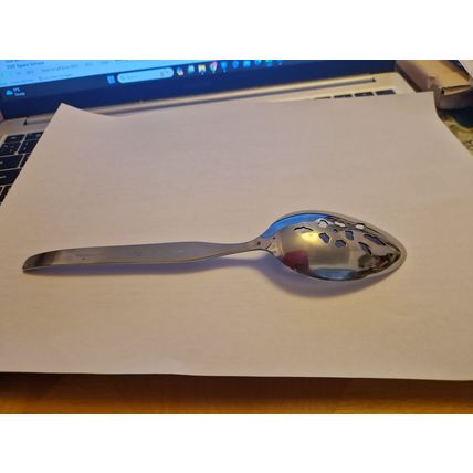 Vintage Viners Pierced Serving Spoon