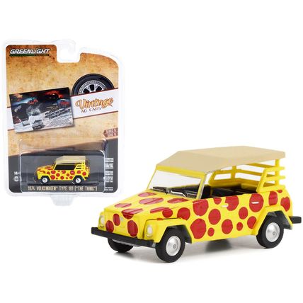 1974 Volkswagen Thing Type 181 Yellow with Red Polka Dots "Volkswagen Present...