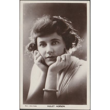 Actress Violet Hopson, c.1920s - Picturegoer RP Postcard