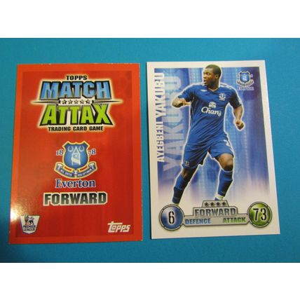 Ayegbeni Yakubu - Everton - Match Attax 2007/08 Football Card