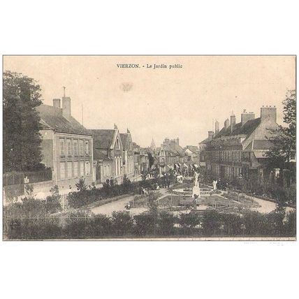18 - VIERZON - Le jardin public