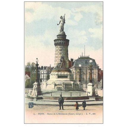 21 - DIJON - STATUE DE LA RESISTANCE