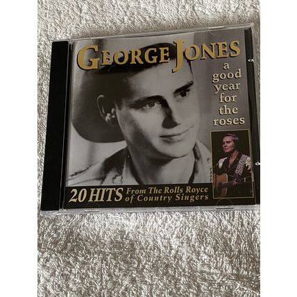 GEORGE JONES A Good Year For The Rose CD 20 Hits From The Rolls Royce Of Country