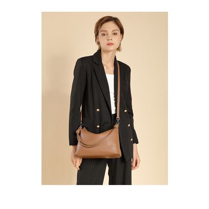 Genuine Leather Women Shoulder Handbag Ladies Crossbody Purse