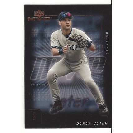 2002 UPPER DECK MVP DEREK JETER #128