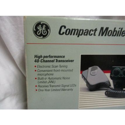 General Electric GE Compact Mobile CB Transceiver