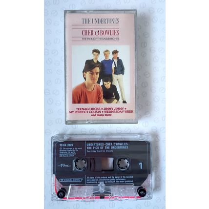 Undertones - Cher O' Bowlies (New Wave and Punk compilation cassette tape, 1989)