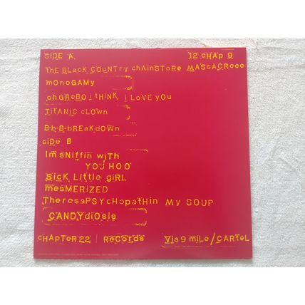 POP WILL EAT ITSELF – POPPIECOCK – THE POPPIES PLAY 5-A-SIDE - 12" SINGLE