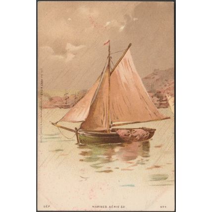Le Bateau de Pêche - Marines Série, c.1905 - Frey & Fils CPA