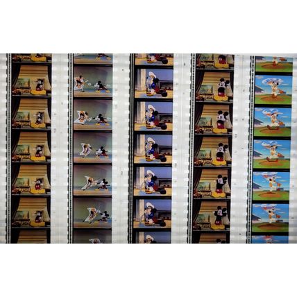 Mickey Mouse. Pk MULTI AKF - A019s . - 5 STRIPS OF 5 - 35MM FILM CELLS