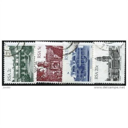 1982/1987 4 different values - fine used (o) - recess