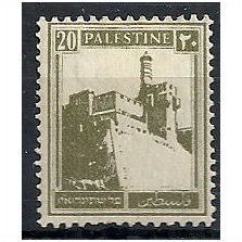 Palestine 1927 SG99 20m Dull Olive-Green Mounted Mint .. .