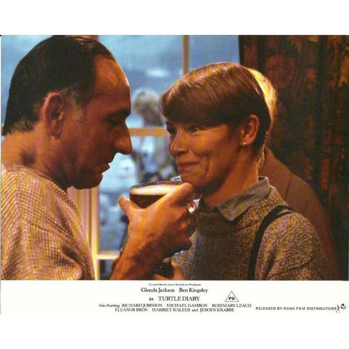 TURTLE DIARY Glenda Jackson, Ben Kingsley 1985 F-O-H Stills Set (8)