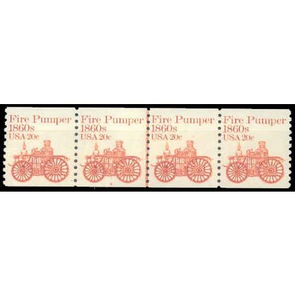 1908 20c Fire Pumper Very Fine MNH Dry Gum PNC 9/4 G0295