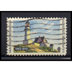 Used 1391 6c Maine Very Fine KA7529