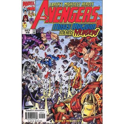 Avengers (1998) #9 Marvel Comics Kurt Busiek George Perez MOSES MAGNUM Hawkeye