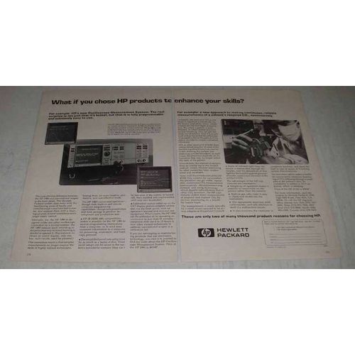 1980 Hewlett-Packard Ad - HP 1980 Oscilloscope System