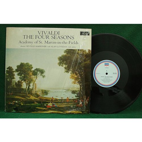 Marriner/Loveday/Preston - Vivaldi: The Four Seasons - ZRG 654 - NM