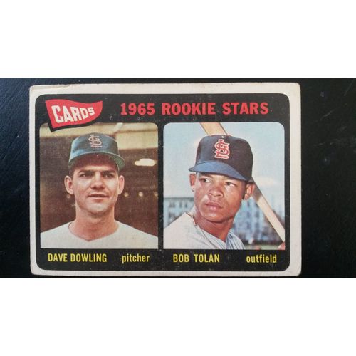 1965 Topps Card # 116 Cardinals 1965 Rookie Stars Good (2)