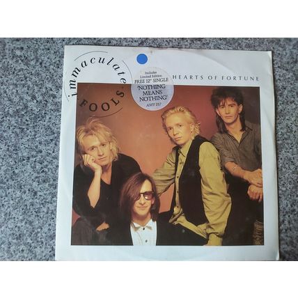 Immaculate Fools ‎– Hearts Of Fortune (AMY 257) 1985 (EP)