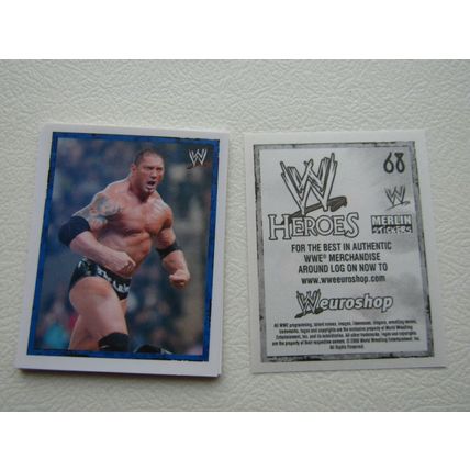 Topps - Merlin 2008 WWE Heroes Wresting Stickers 1-216 & P1-P15 Variants (EB2)