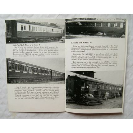 1968 Worth Valley Railway Stock Book, Summer edition
