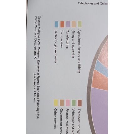 MALAYSIA Economic Wall Map