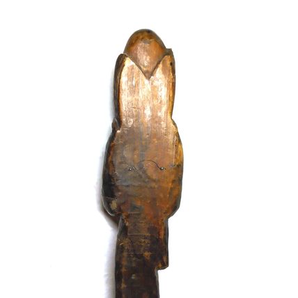 Wood Carving Monk/Religious Figure holding jar. Free Stand or Hanging - Fast Sh!