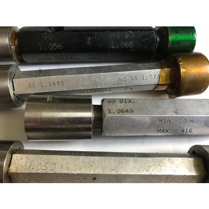 LOT THE PIPE GO NO GO PLUG GAGE 1.056 1.066 1.0649 1.0650 1.0730 1.050 1.070,AC