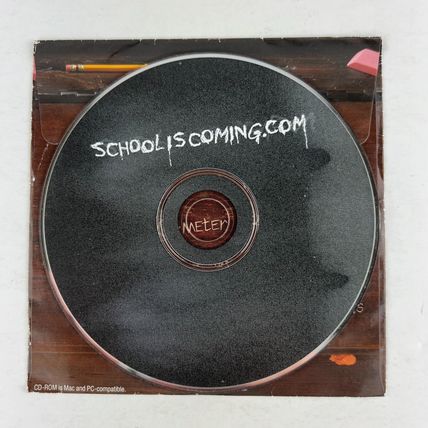 OLD NAVY SchoolIsComing.com Horror Film Music Video Marketing Sampler CD ~RARE~