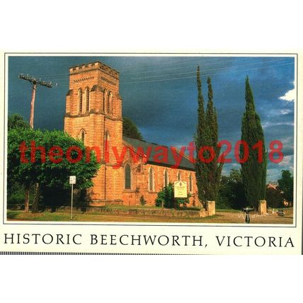 Beechworth, NE Victoria, Australia, Postcard, 1997