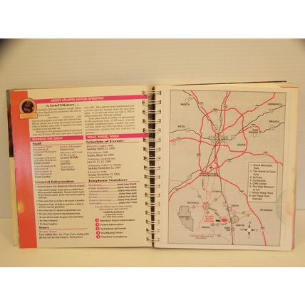 1994 NASCAR TRIP-PLANNING GUIDE TO THE RACES OFFICIAL DIRECTORY FOR WINSTON CUP