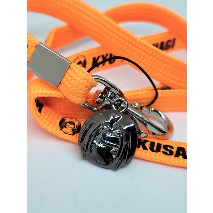 The King Of Fighters Zillion Lanyard w/ Kyo Head Charm - 2000 SNK KOFZ HK Comics