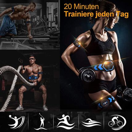 Ems Muscle Training Abdominal Muscle Stimulator Home Fitness Belt