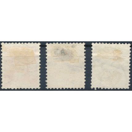 Helvetia - Switzerland 1907 - F H - MiNr 98/100