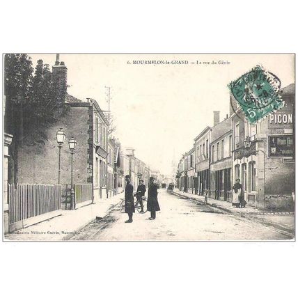 51 - MOURMELON LE GRAND - LA RUE DU GENIE