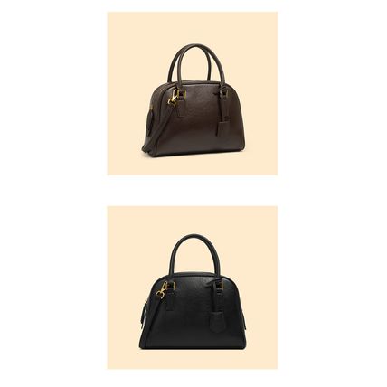 Genuine Leather Women Handbag and Purse Black