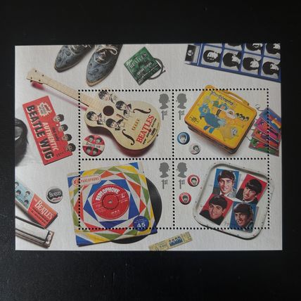 QEII GB 2007 MNH BEATLES MS2692 Miniature Mini sheet Beatles Memorabilia MINT