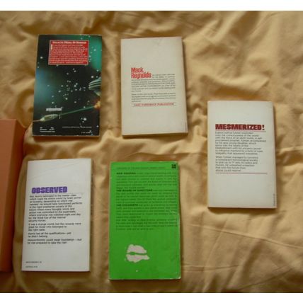 Mack Reynolds PBs Galactic Medal Cosmic Eye Space Pioneer Earth Unaware Police P