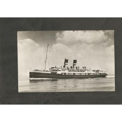 Ship SS Mecklenburg Zeeland Steamship Company Harwich>Holland