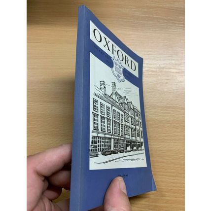 1972 "OXFORD SOCIETY" VOLUME 24 #3 SMALL ILLUSTRATED PAPERBACK BOOK (LL)