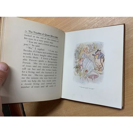 1907 FRANCES HODGSON BURNETT QUEEN SILVER BELL ILLUSTRATED FICTION HB BOOK (P3)