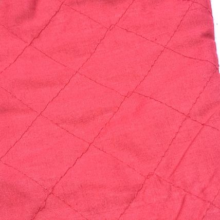 Vintage QUILTED CHRISTMAS STOCKING 16" Bag Gift Santa Gifts Toys Reindeer