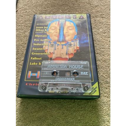 Amnesia House 18 November 1994 Grooverider Rave Tape Cassette