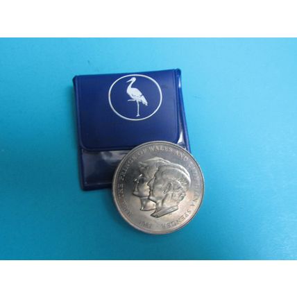GB 1981 Royal Wedding Charles & Diana Commerotive Crown Stork Butter Wallet