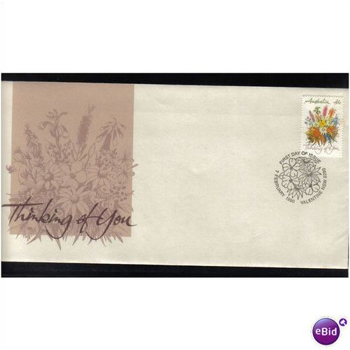 1990 AUSTRALIA THINKING OF YOU 41C FDC
