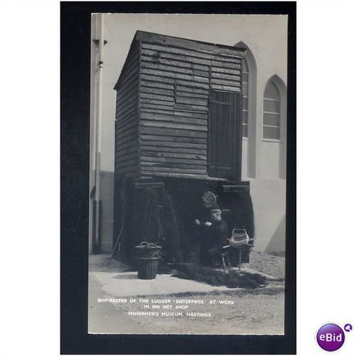 Sussex HASTINGS Fishermen's Museum Postcard (b)